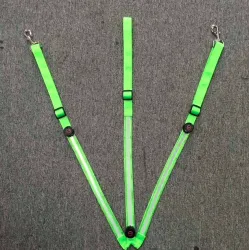 colar de peito de arnês de cavalo LED