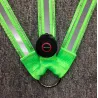 colar de peito de arnês de cavalo LED