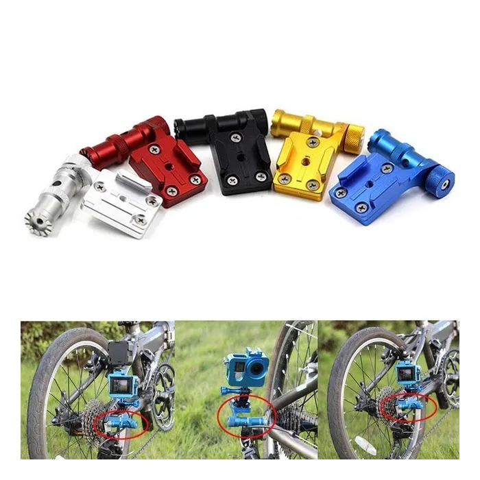 Gopro Hero 6 5 4 3 - Xiaomi Yi - 4K - SJ5000 - Sport Camera - cykel aluminium montering - fäste - bas - adapter