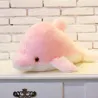 Luminous LED plush delfiini nukke lelu 45 cm