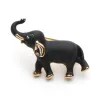 Svart elefant - brosch