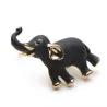 Musta elefantti - brooch