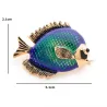 BrochesBroche de mujeres de pescado azul