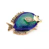 BrochesBroche de mujeres de pescado azul