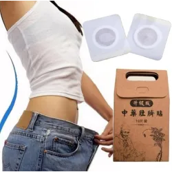 Slimming navel Aufkleber verlieren Gewicht Fettverbrennung Patches 10 Stück