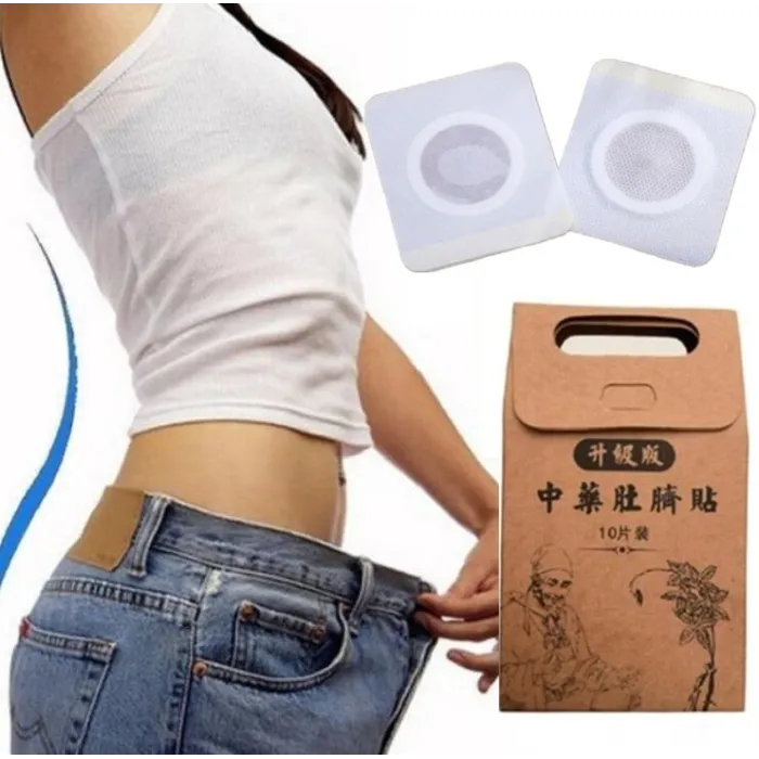 Slimming navel tarrat menettää rasvaa polttava laastarit 10 pcs