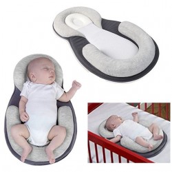 Posicionador de sono recém-nascido - colchão - cama anti rolo - almofada