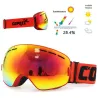 UV400 anti-fog kaksikerros hiihto lumilauta goggles