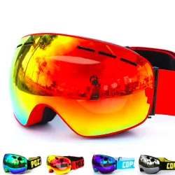UV400 anti-fog double couche ski snowboard lunettes