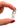 T10 5SMD 5050 W5W Xenon bil LED lampa 10 bitar