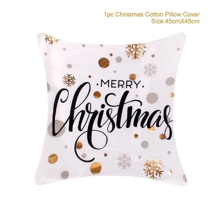 Capa de almofada de Natal / almofada - algodão 45 * 45 cm