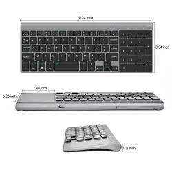 Wireless mini keyboard with touchpad - Air Mouse Android Box - Windows PCKeyboards