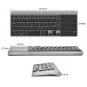 Wireless mini keyboard with touchpad - Air Mouse Android Box - Windows PCKeyboards