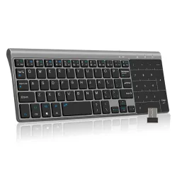 TecladosMini teclado inalámbrico con touchpad - Air Mouse Android Box - Windows PC