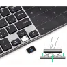 TecladosMini teclado inalámbrico con touchpad - Air Mouse Android Box - Windows PC