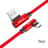 Fast charging micro USB charging cable L-type