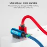 Câble de charge micro USB de type L