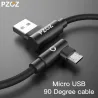 Câble de charge micro USB de type L