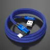Fast charging micro USB charging cable L-type