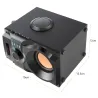 Altavoz BluetoothAltavoz inalámbrico RS-A100 con pantalla LCD