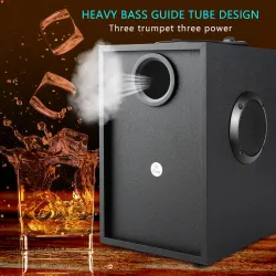 Altavoz BluetoothAltavoz inalámbrico RS-A100 con pantalla LCD