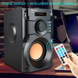 Altavoz BluetoothAltavoz inalámbrico RS-A100 con pantalla LCD