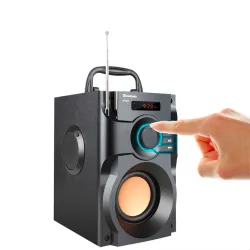 RS-A100 bluetooth-luidspreker met LCD-schermBluetooth Luidsprekers