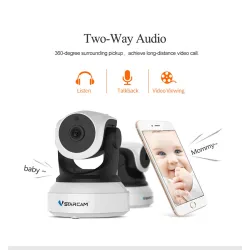 Starcam 720p HD IP CCTV sans fil wi-fi vision de nuit caméra de sécurité moniteur bébé