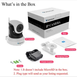 Starcam 720p HD IP CCTV sans fil wi-fi vision de nuit caméra de sécurité moniteur bébé
