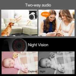 Cámaras de seguridadStarcam 720p HD IP CCTV inalámbrico visión de la noche wi-fi monitor de seguridad