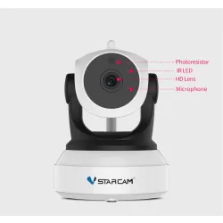 Starcam 720p HD IP CCTV trådlös wi-fi natt vision säkerhetskamera baby monitor