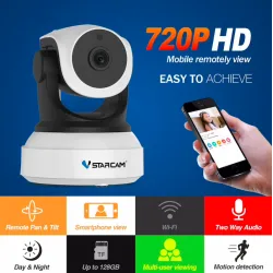 Starcam 720p HD IP CCTV wireless wi-fi night vision security camera baby monitorBeveiligingscamera's