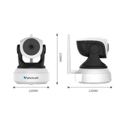 Starcam 720p HD IP CCTV wireless wi-fi visão noturna câmera de segurança monitor de bebê
