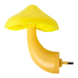 Prise murale en forme de champignon - lumière de nuit LED - avec capteur