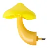 Mushroom shaped wall socket - LED night light - with sensor