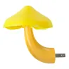 Mushroom shaped wall socket - LED night light - with sensor