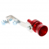 Universal car turbo sound whistle muffler exhaust pipe