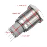 InterruptoresInterruptor de botón de presión impermeable de 16 mm LED iluminado de acero inoxidable