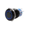 19mm 12V LED car waterproof self-locking latch push button switchSchakelaars