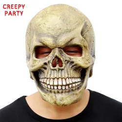 MáscaraSkull cabeza llena máscara de halloween