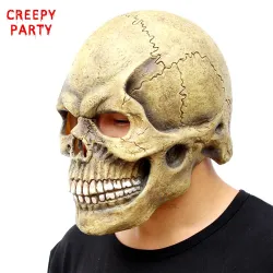 MáscaraSkull cabeza llena máscara de halloween