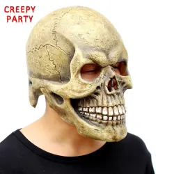 MáscaraSkull cabeza llena máscara de halloween