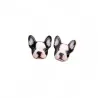 Ranskan Bulldog - Stud Earrings