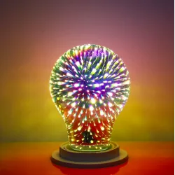 A60 G95 G125 4W E27 3D LED lampa