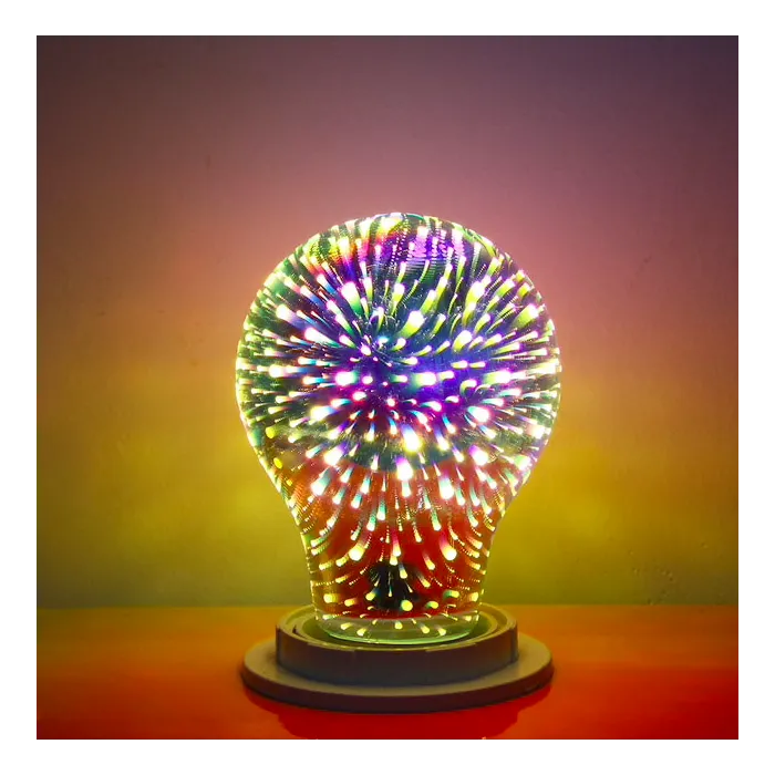 A60 G95 G125 4W E27 3D LED light bulb