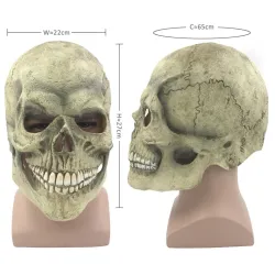 MáscaraSkull cabeza llena máscara de halloween
