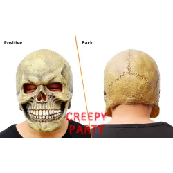 MáscaraSkull cabeza llena máscara de halloween