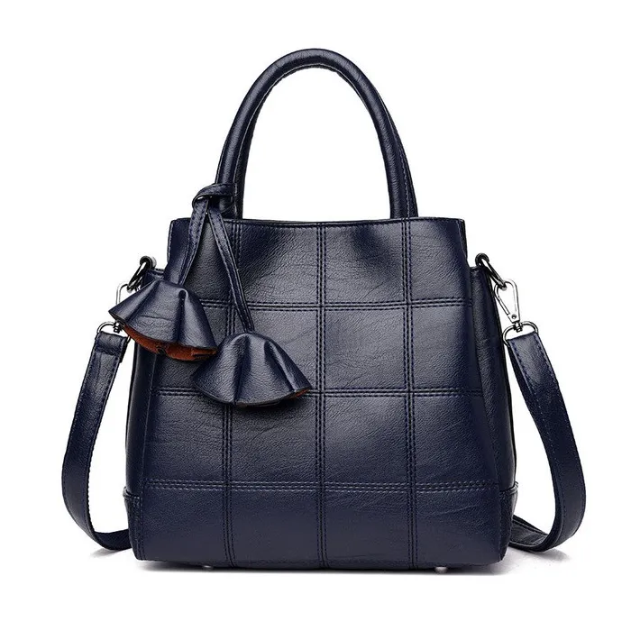 Genuine leather handtas schoudertasTassen