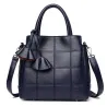 Echte Leder Schulter Crossbody Tasche