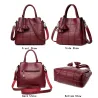 Genuine leather handtas schoudertasTassen